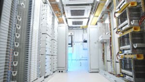 Datablok mobile data center interior