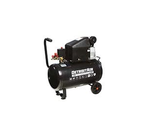 DeTroit Direct Drive Piston Compressor 1.5kW 79l/min @ 8bar 24l tank Single Phase